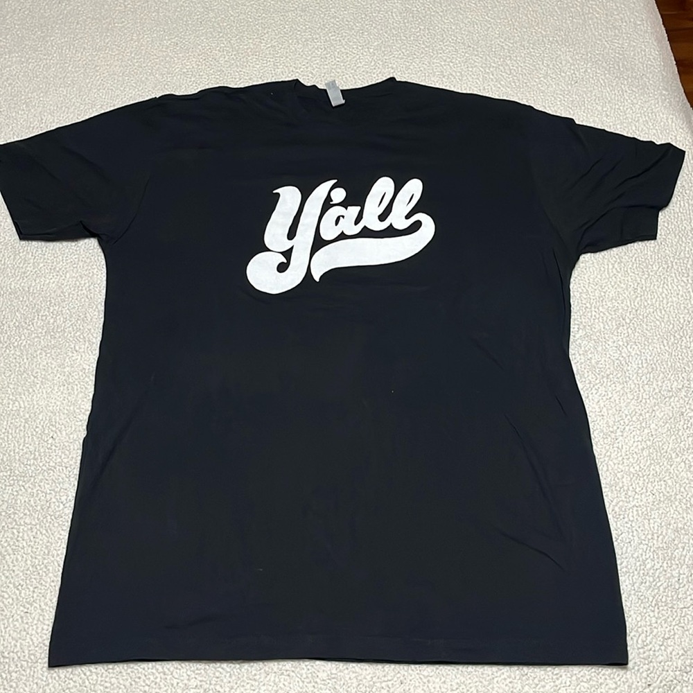 Y’all XL Black T-Shirt